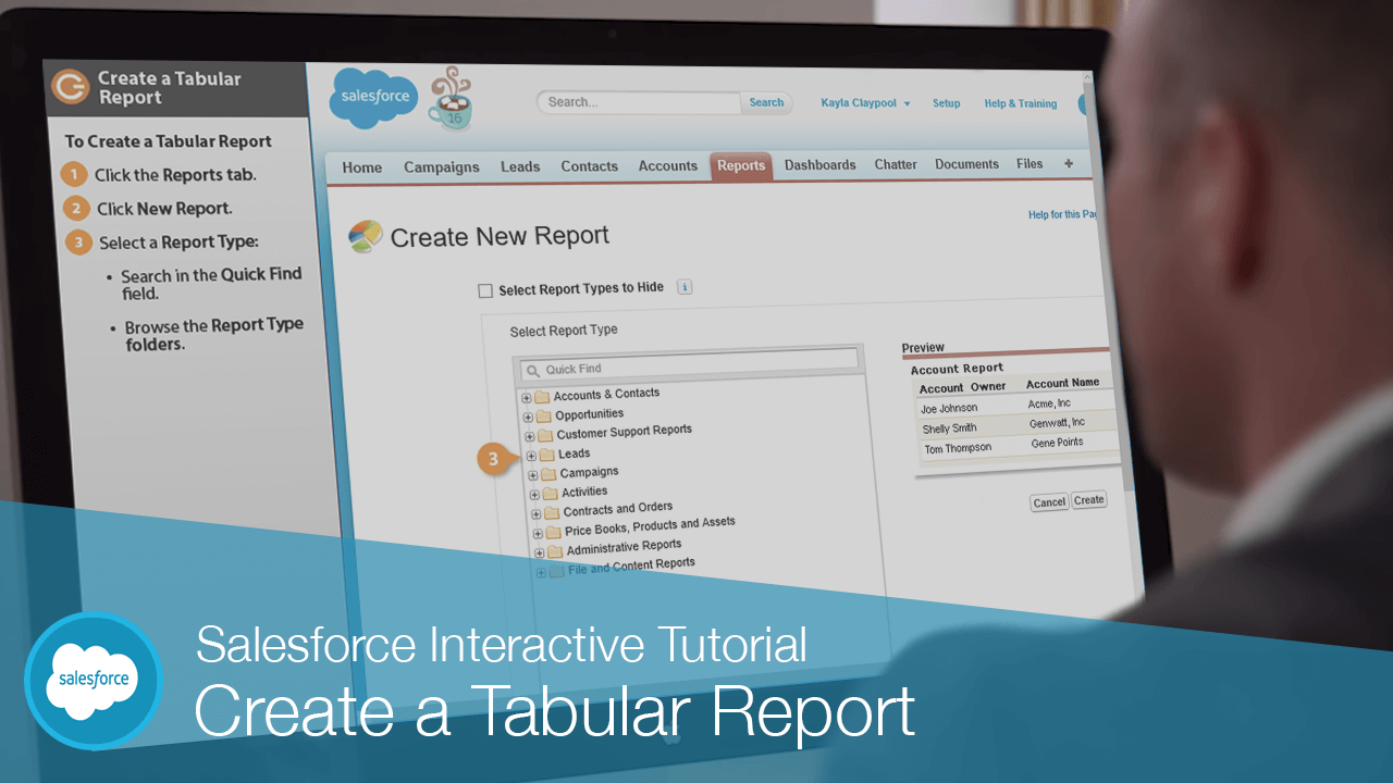 Tabular Report Salesforce