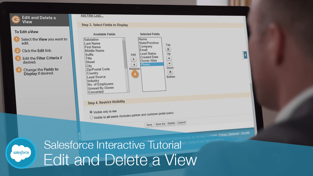 How to Delete List Views in Salesforce