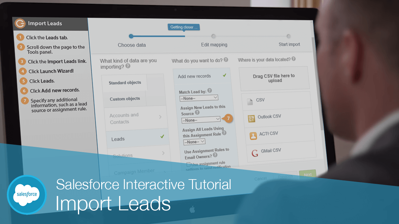 Import Leads Into Salesforce