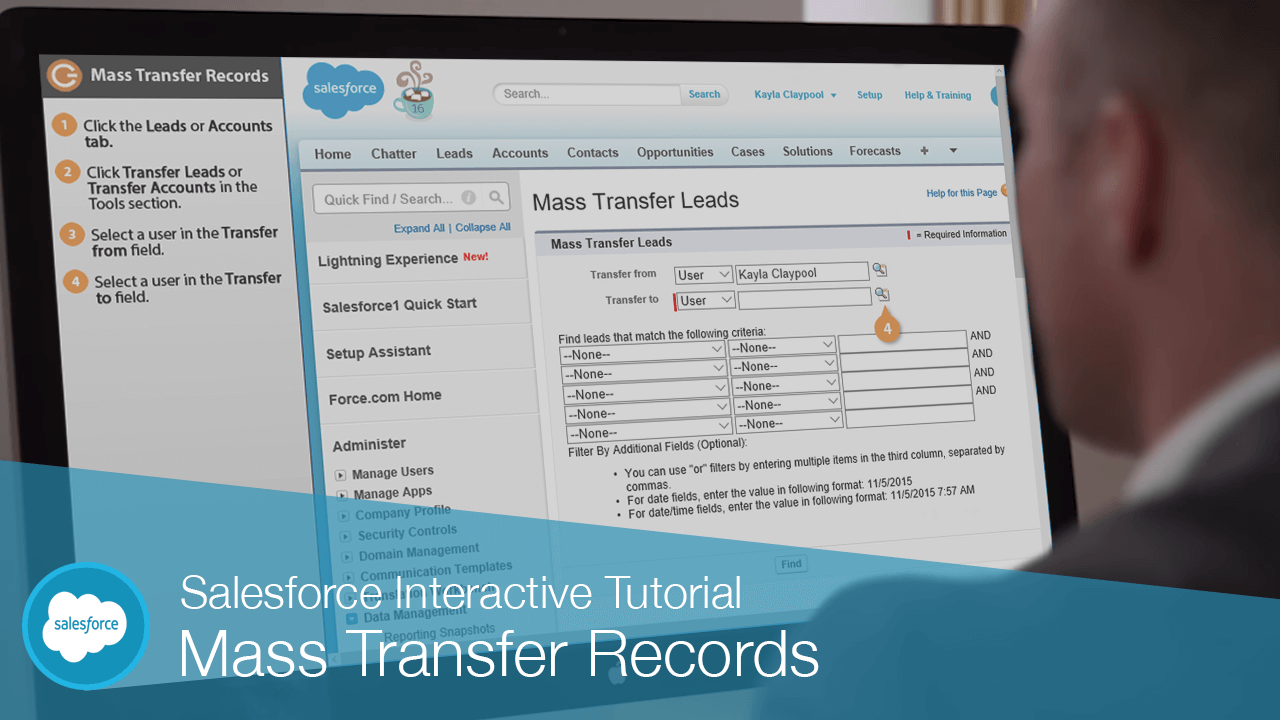 Mass Transfer Contacts Salesforce