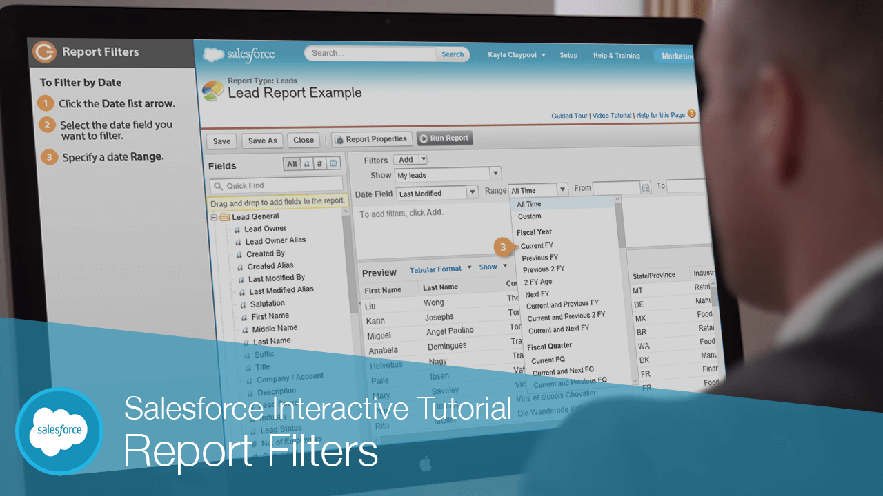 Salesforce Report Filters