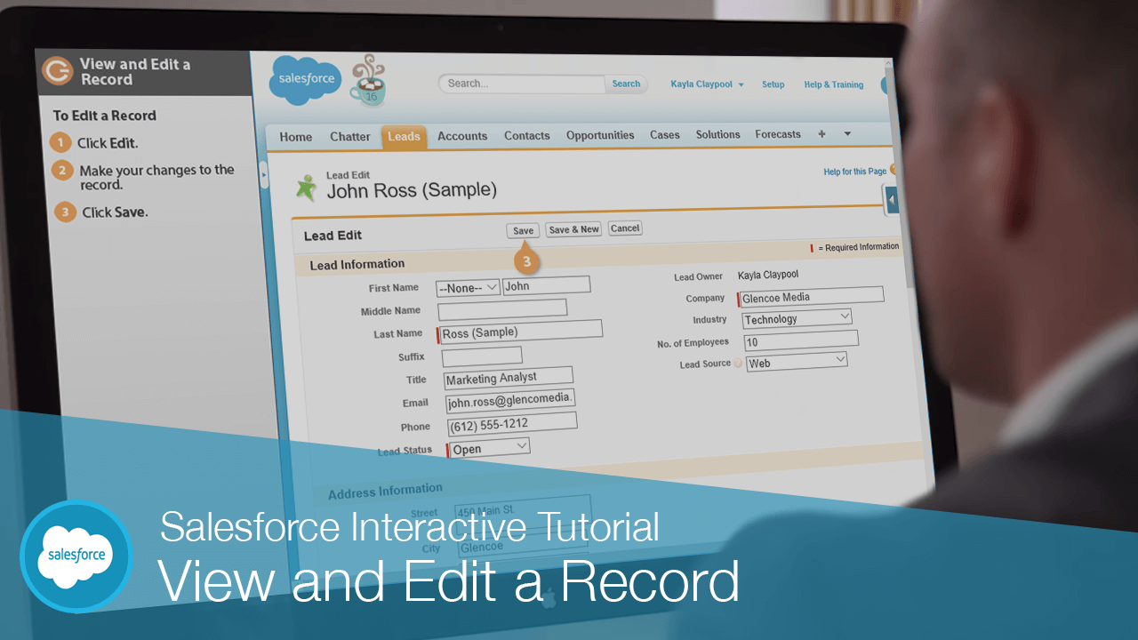 Edit a Record in Salesforce