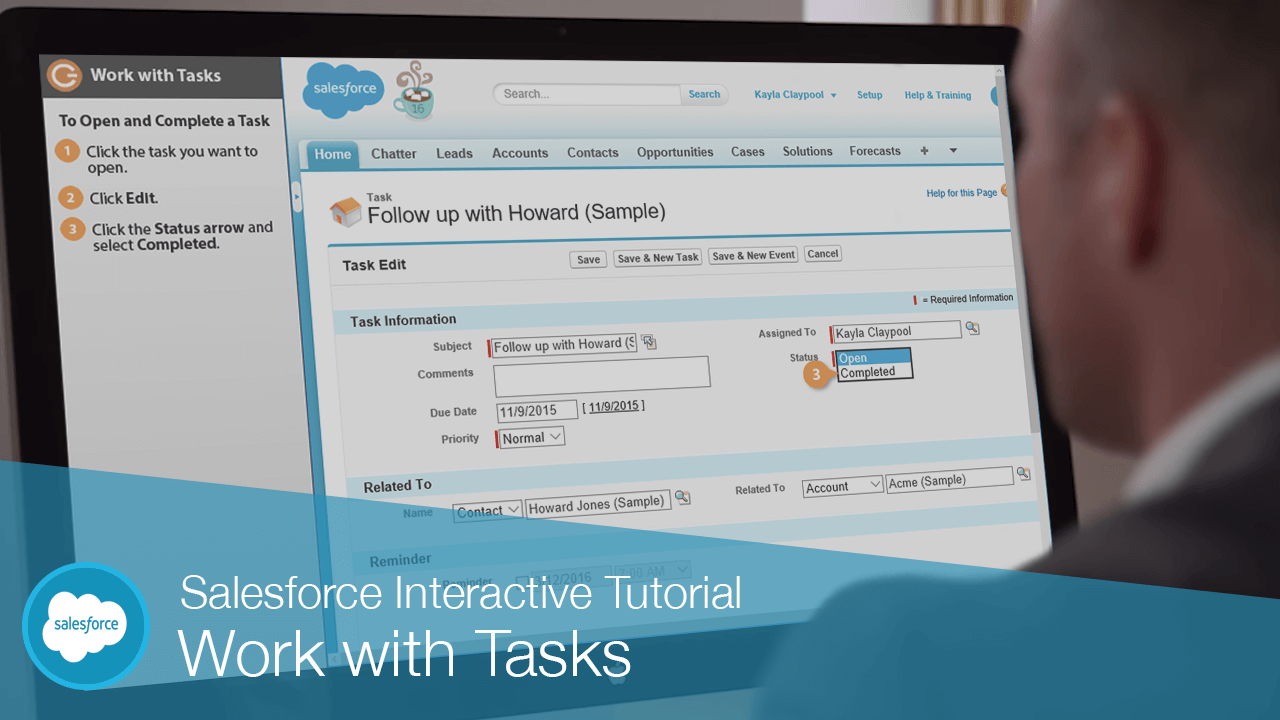 Salesforce Tasks