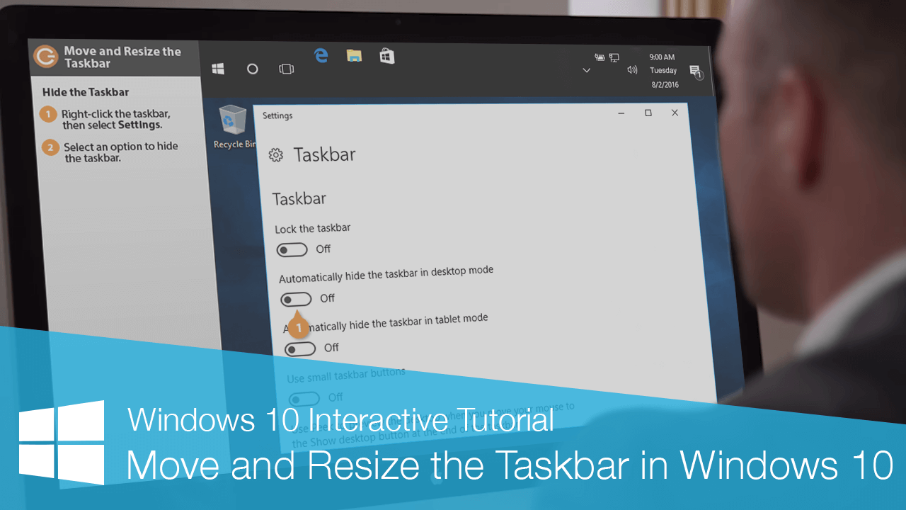 How to Move Taskbar Windows