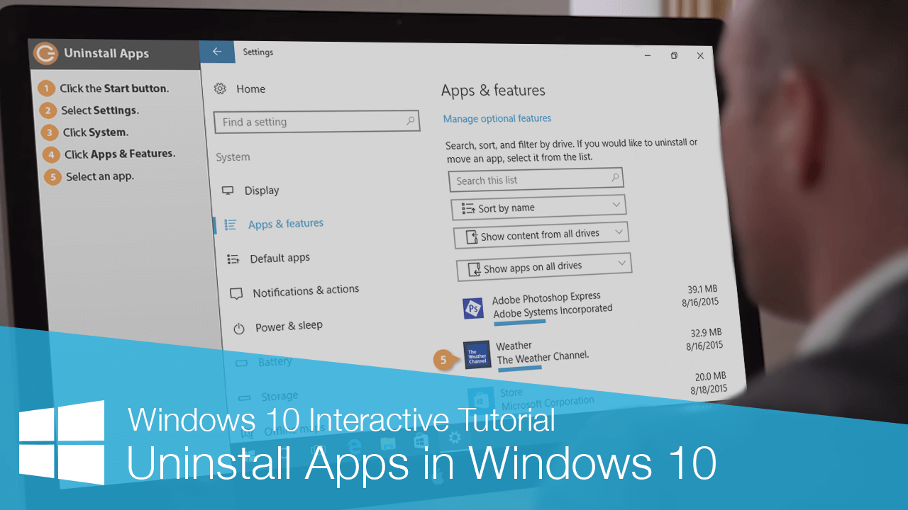 How to Uninstall Apps on Windows