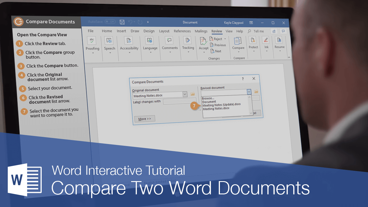 How to Compare Two Word Documents