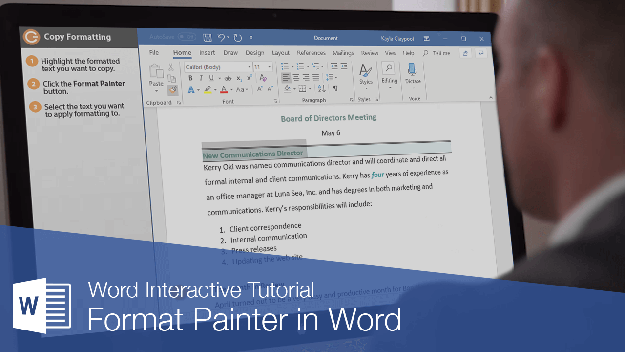 How to Use Format Painter in Word