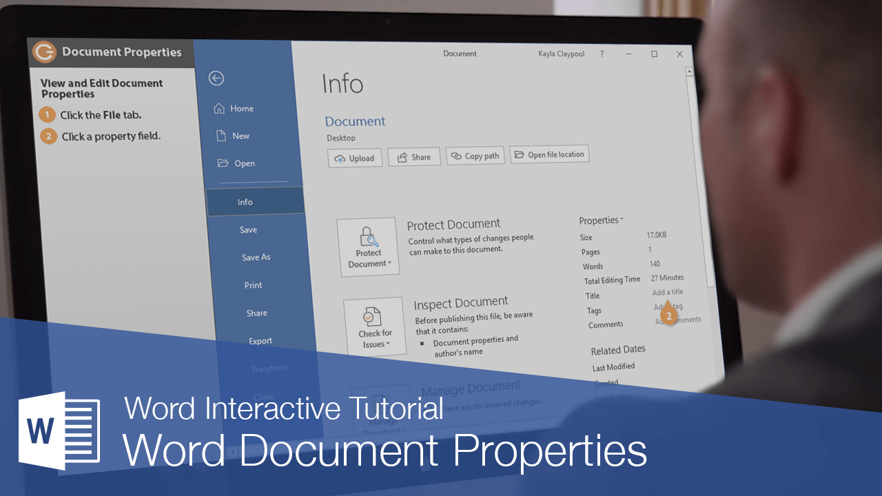 Document Properties Word